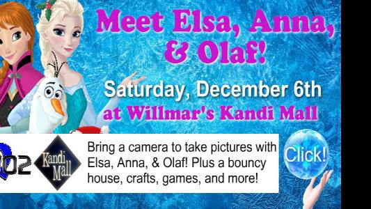 Frozen Comes To Kandi Mall Willmarradio Com