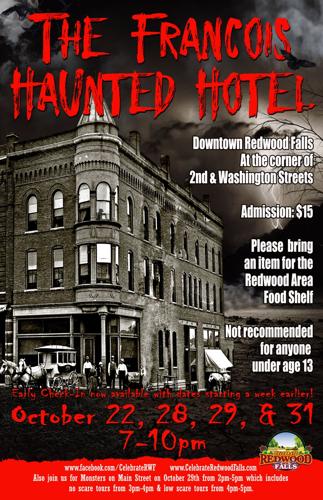 The Francois Haunted Hotel in Redwood Falls | Calendar | willmarradio.com