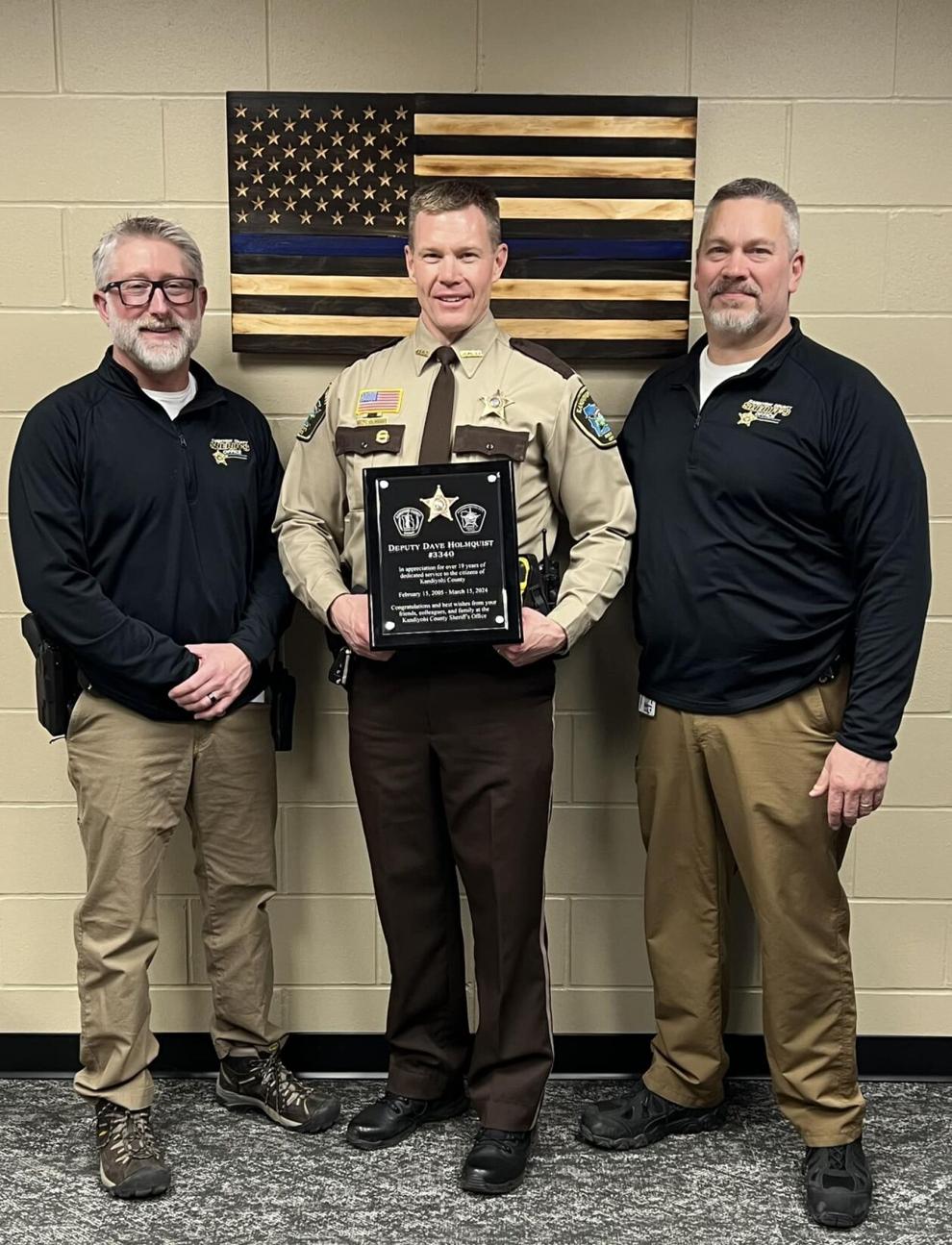 Holmquist leaving Kandiyohi County Sheriff's Office, a MN