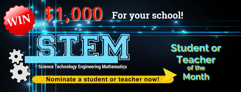Stem Student Teacher Of The Month Promotions Willmarradio Stem Student Of The Month