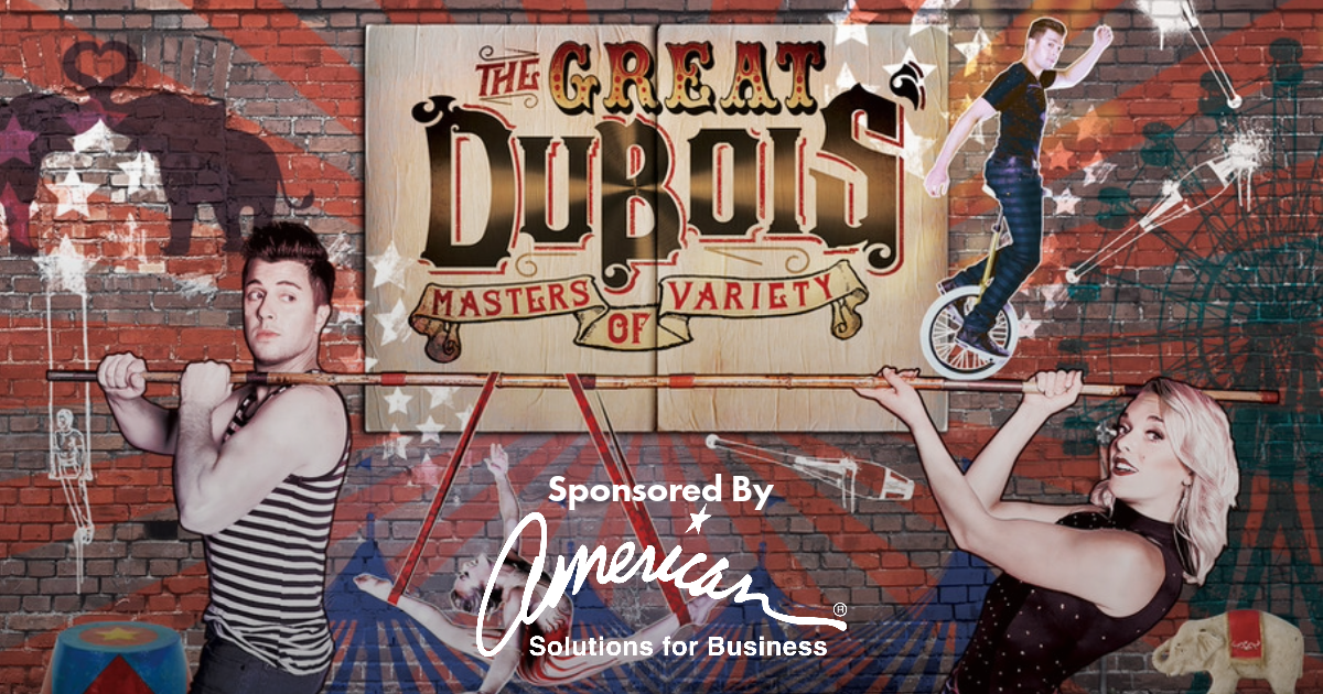 The Great Dubois Masters of Variety Circus Show Calendar