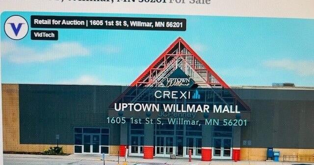 Bidding now up to 2 million dollars for Uptown Willmar Mall