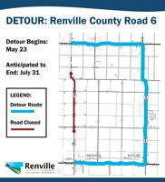 Renville County Road 6 Closed for Road Improvements