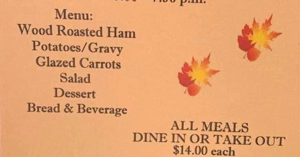 Ham Supper Sign St. John's Lutheran Church Ham Supper | Calendar | willmarradio.com