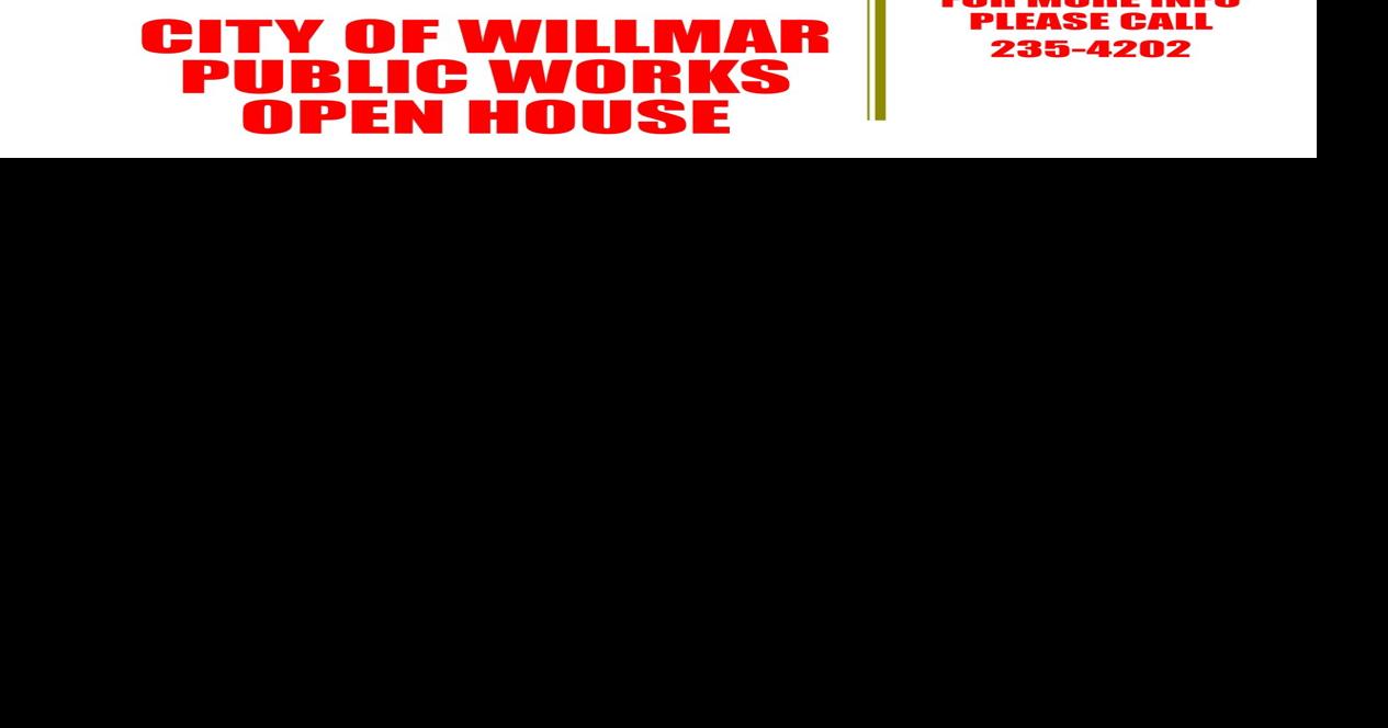 2nd Annual Willmar Public Works Open House Calendar Willmarradio