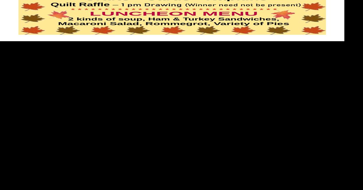 Hope Lutheran's Annual Fall Bazaar 