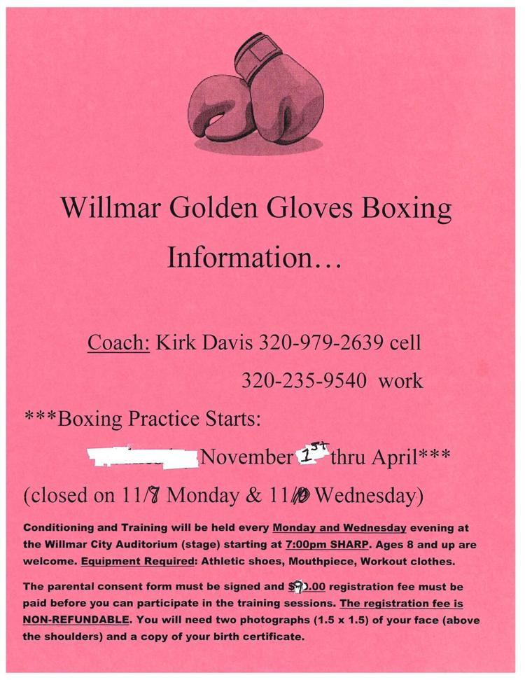 Golden Gloves Boxing