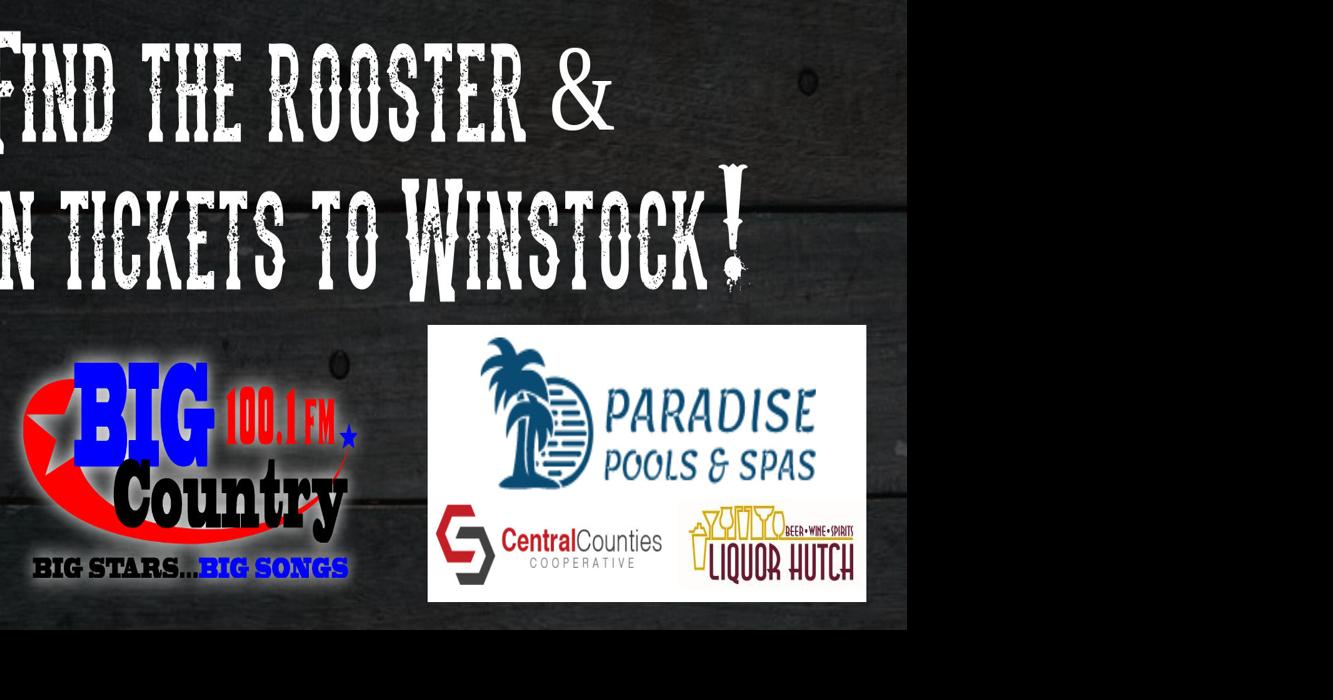 Find the Rooster & Win Tickets to Winstock!