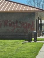 Rice Park in Willmar vandalized