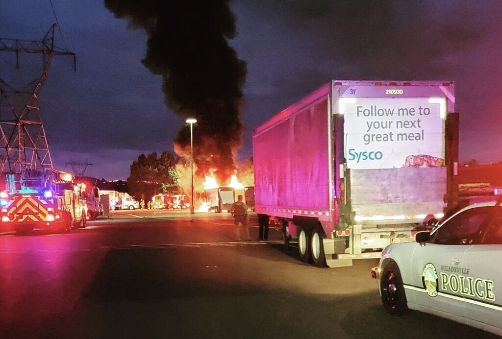 Labor Day Fire At Sysco Destroys Delivery Trucks, Causes Diesel Leak ...