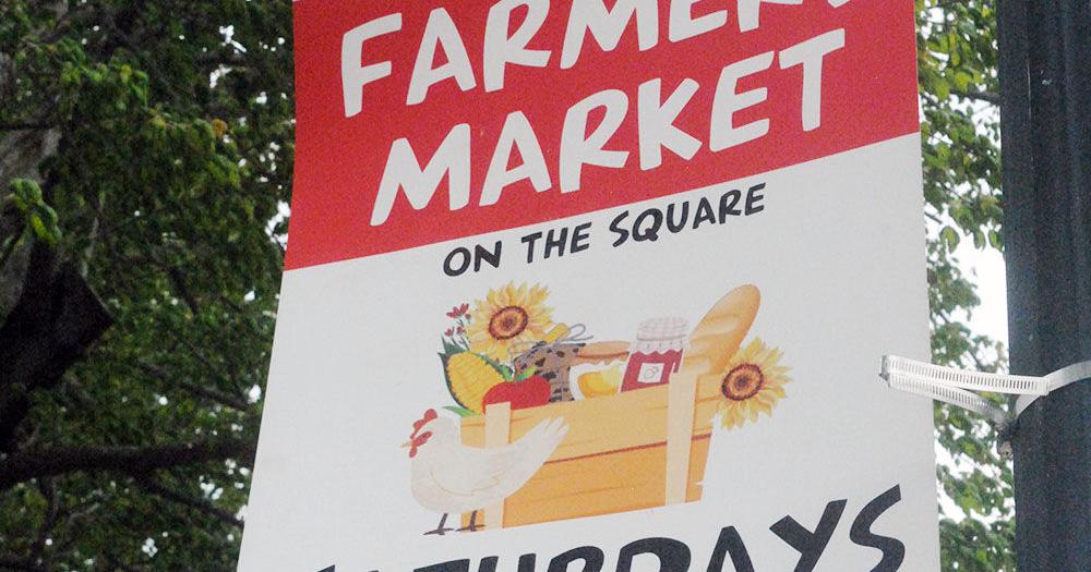 Farmers market returns to square Saturday