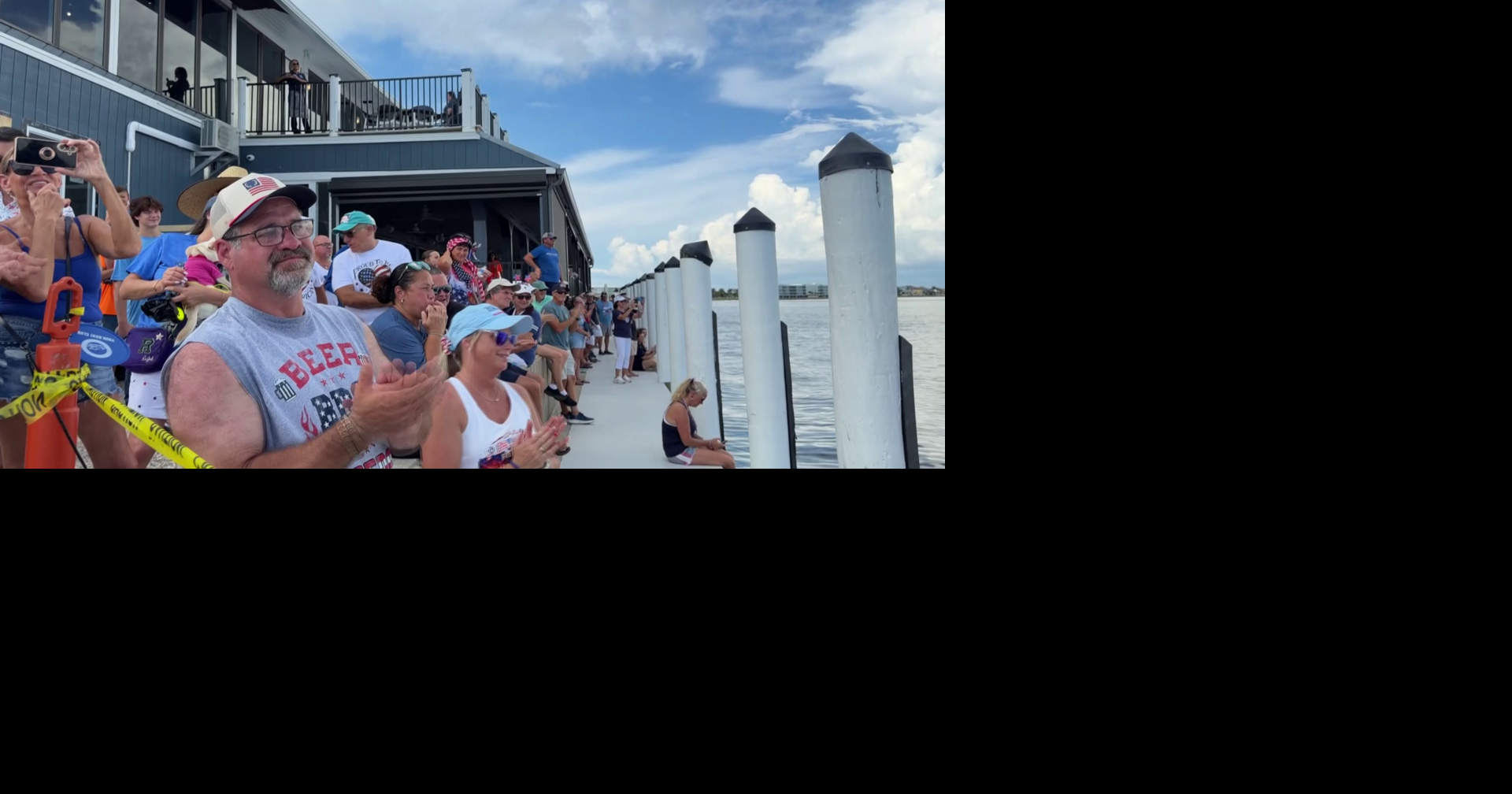 Hundreds cross Charlotte Harbor's Peace River for July 4th Freedom Swim