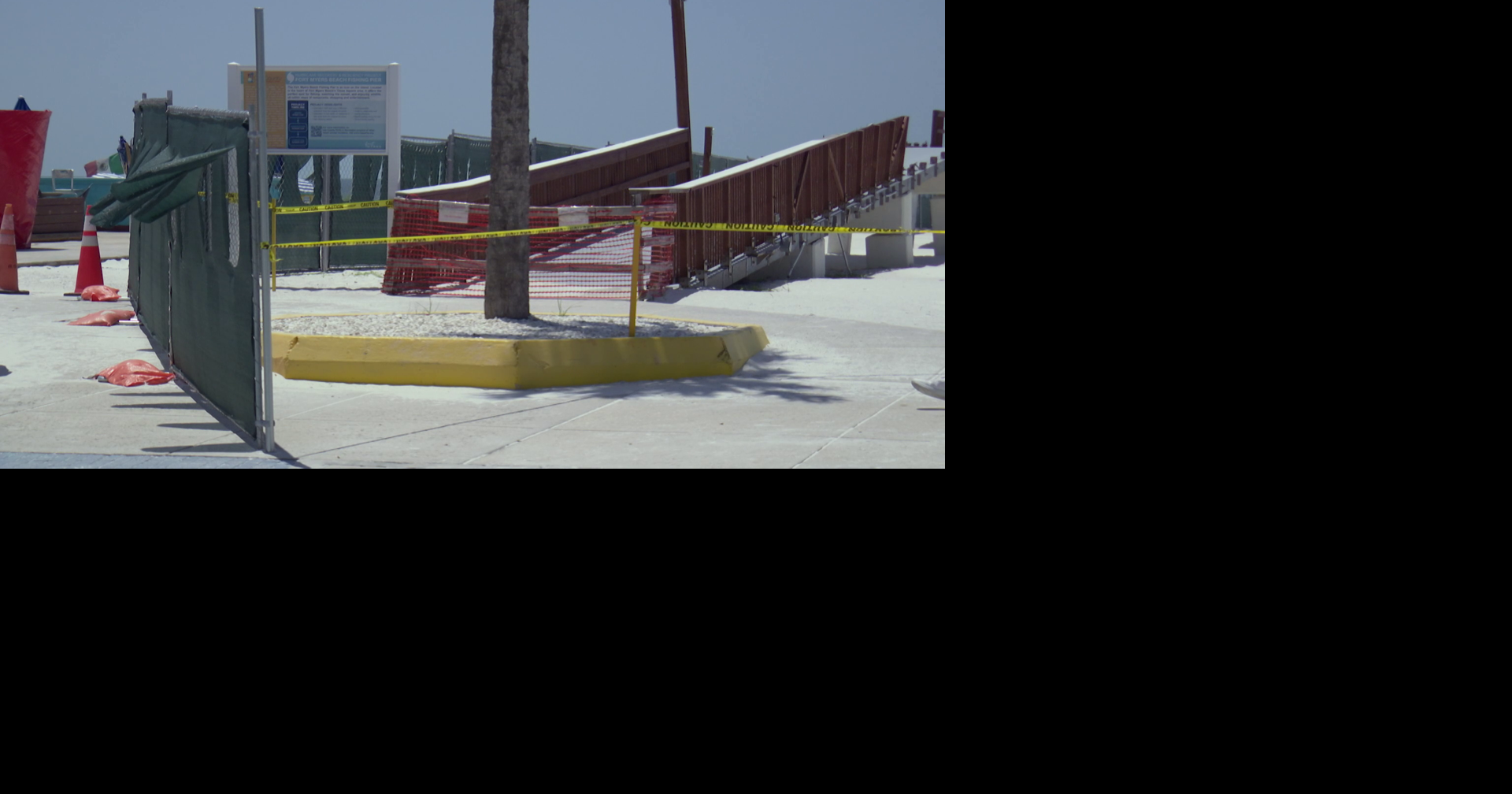Fort Myers Beach Pier reconstruction begins after Hurricane Ian damage