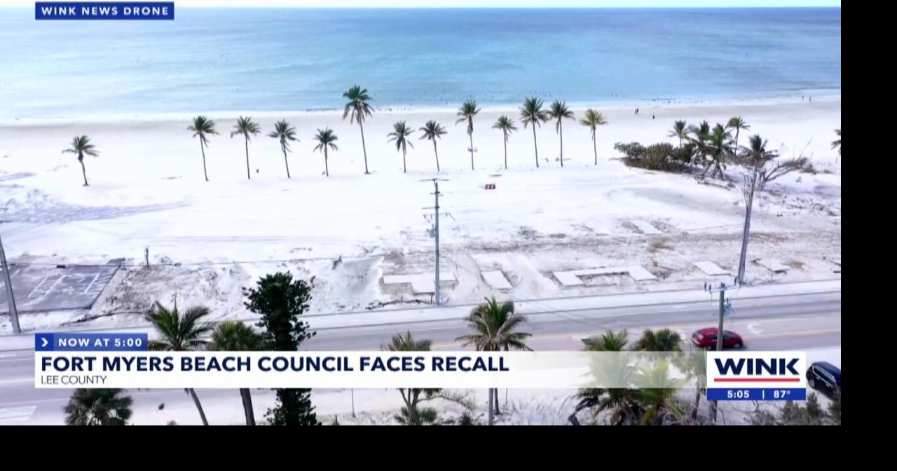 Fort Myers Beach petitioners seek council recall over ethics concerns