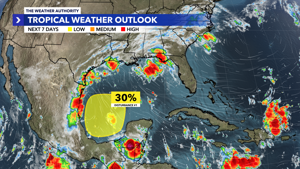 Potential Tropical Development Eyed in Gulf of Mexico