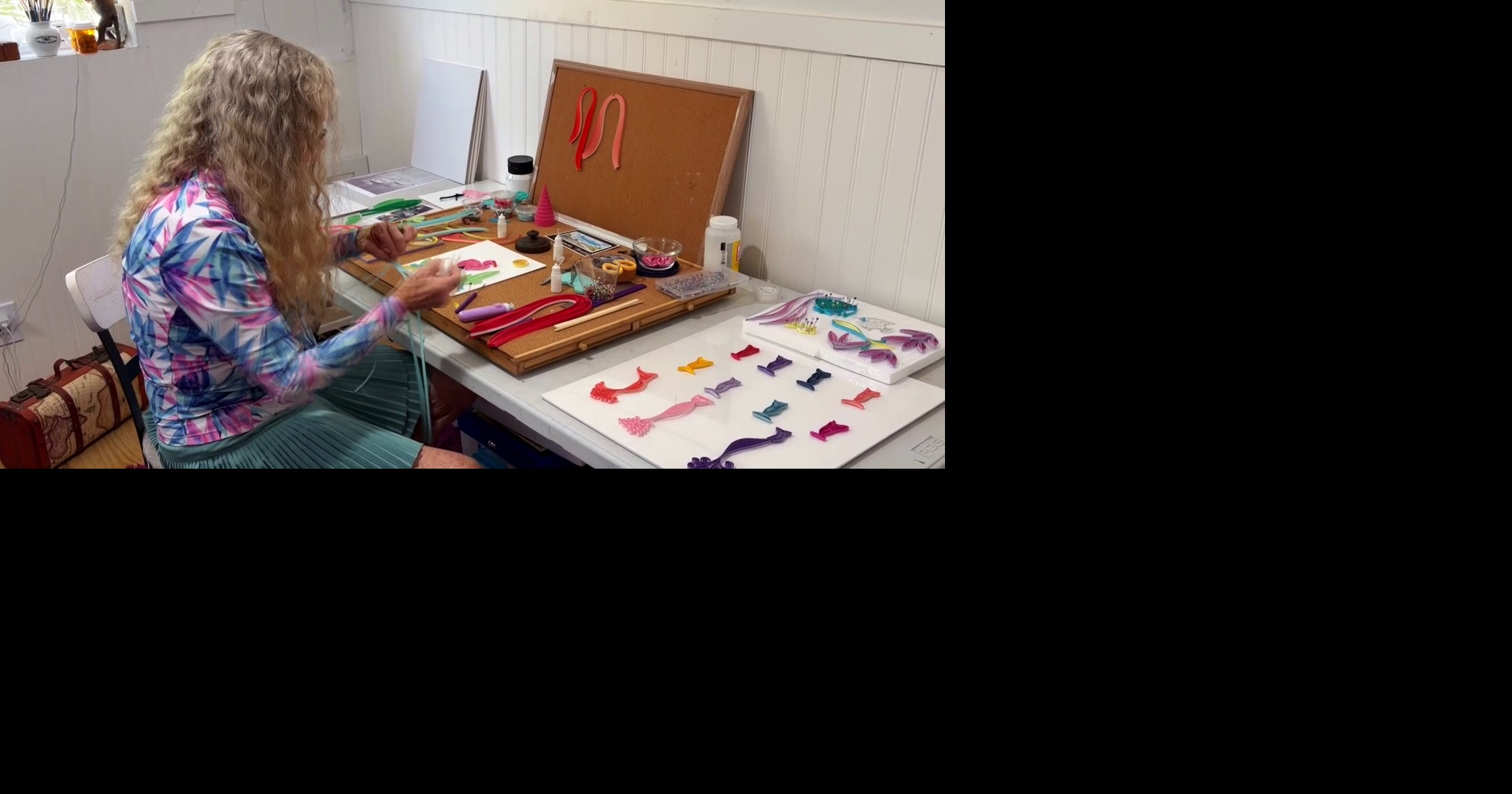Paper dolphins and flamingos: Inside a Matlacha artist's unique studio