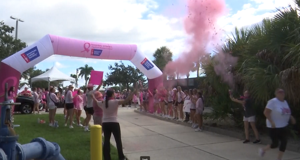 Hundreds Attend Breast Cancer Walk At Naples Sports Complex
