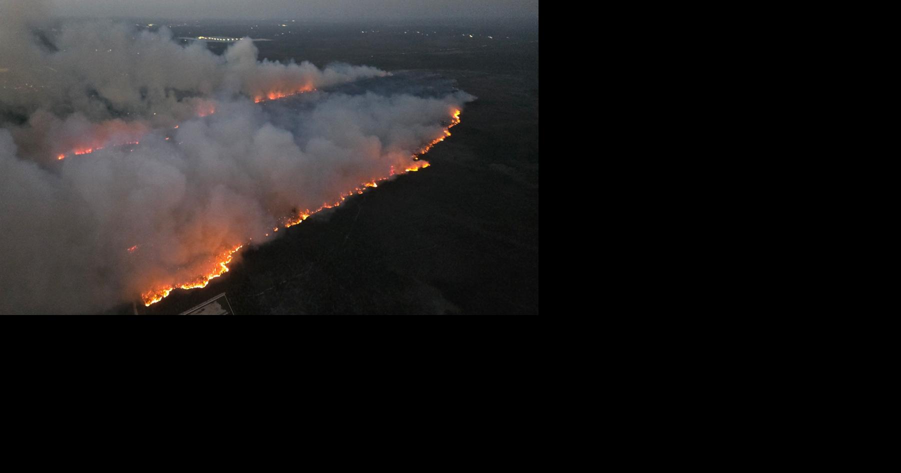 1,733-acre brush fire reported in Picayune Strand State Forest, 70% containment