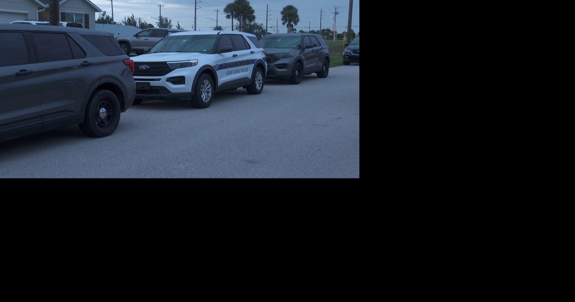 Detectives, forensic team swarm Cape Coral home near Chiquita Boulevard