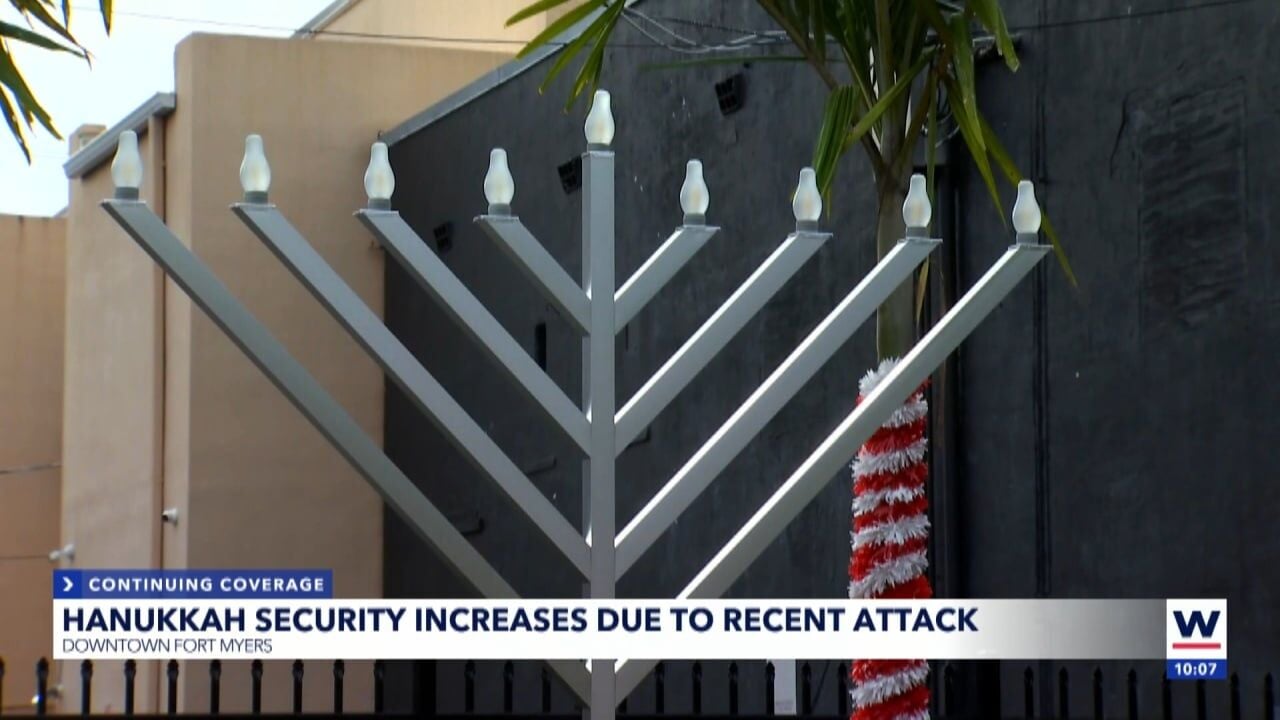 Collier County Sheriff ensures security for Naples Hanukkah celebration |  News | winknews.com, image size:1280x720