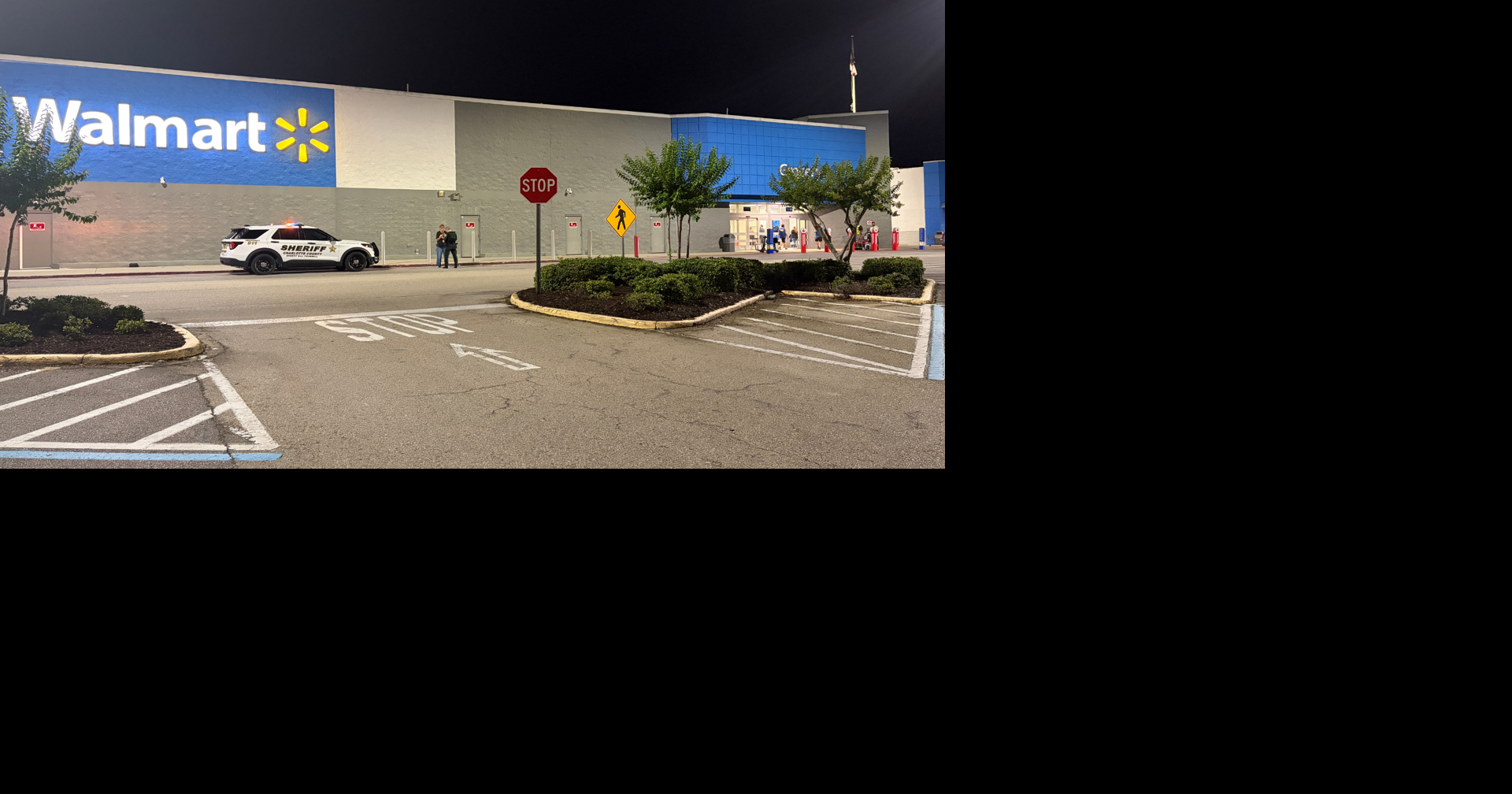 Heavy deputy presence spotted at Port Charlotte Walmart