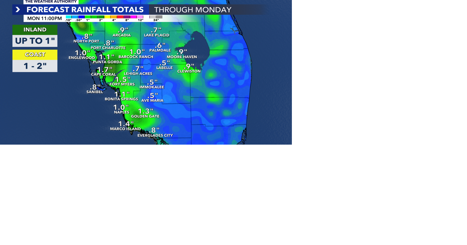 Your weekend forecast takes a turn Sunday afternoon
