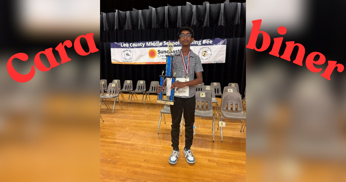Cypress Lake Middle School student wins Lee County Spelling Bee