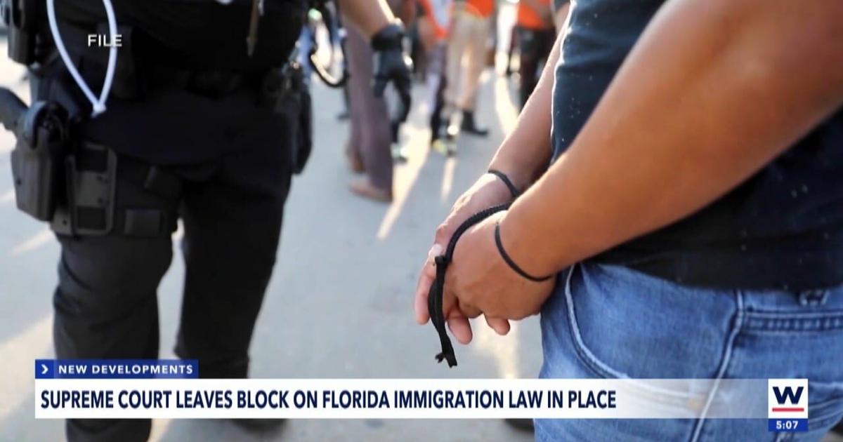 Florida immigration law on hold, state relies on federal partnerships
