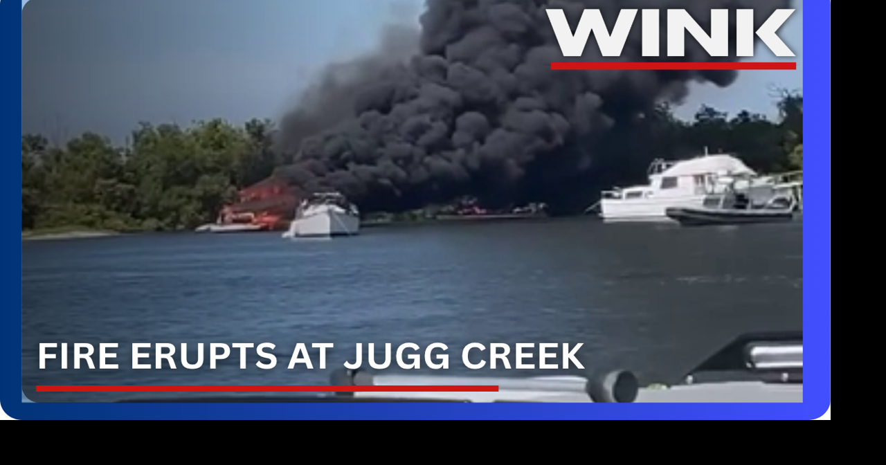 Intense 6-boat fire erupts at Jugg Creek in Bokeelia
