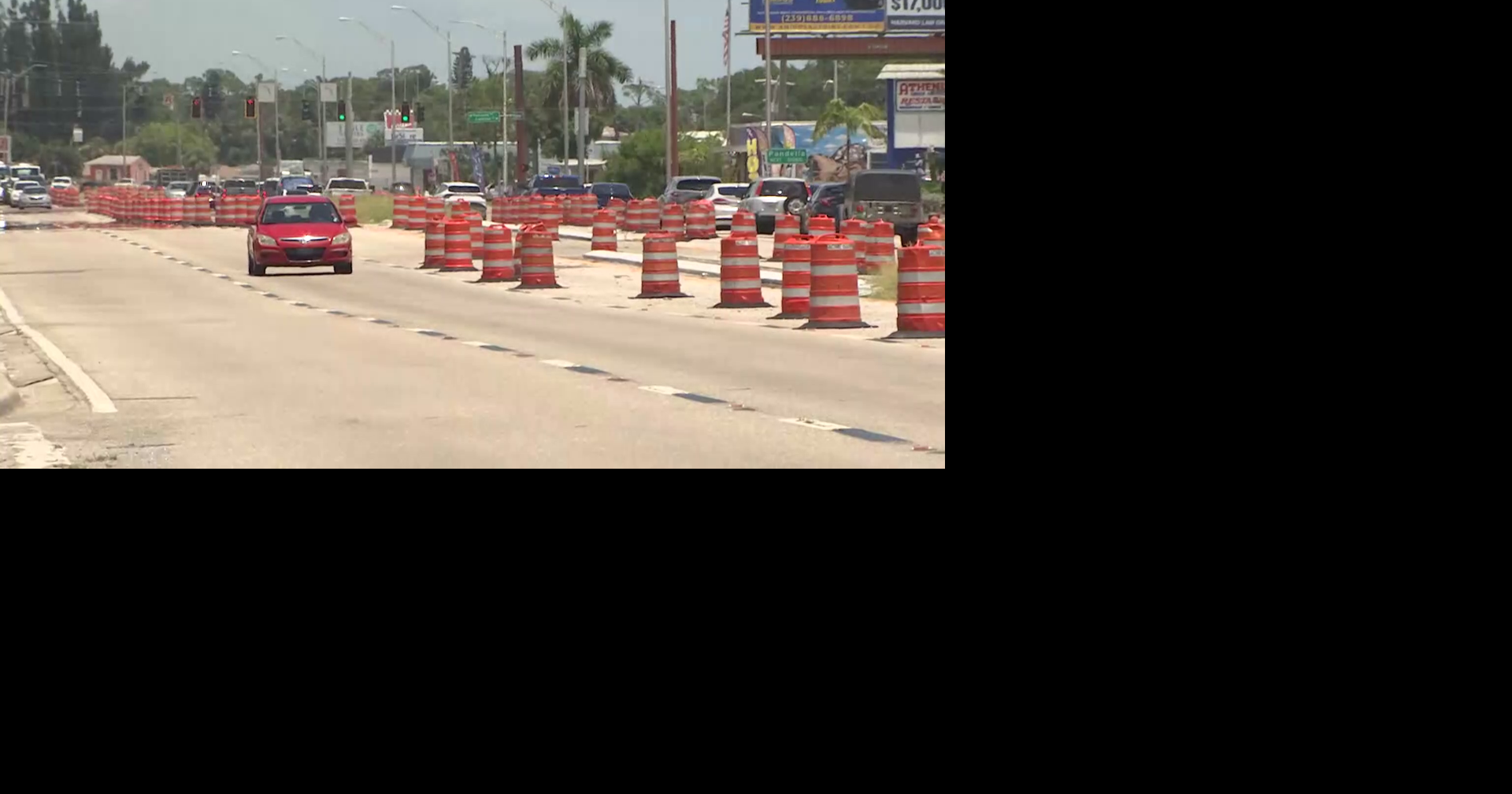 US 41 construction delays frustrate North Fort Myers drivers