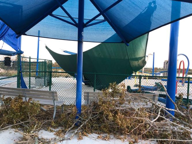 Hurricane Ian Damage - Lakes Park Splash Pads (7).jpg