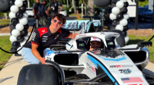 Naples Students Meet Formula One Driver Ollie Bearman