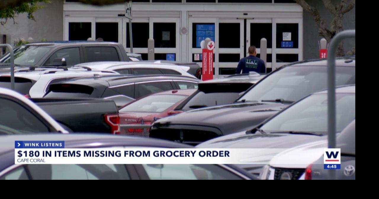 Cape Coral man missing 23 items from Walmart order gets refund after WINK steps ...