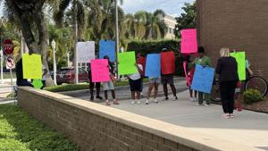 Protesters Voice Concerns About Mayor Kevin Anderson at Fort Myers City Council Meeting
