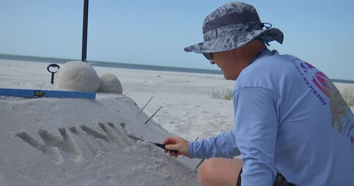 Lee County man turns beach hobby into sand-sculpting success