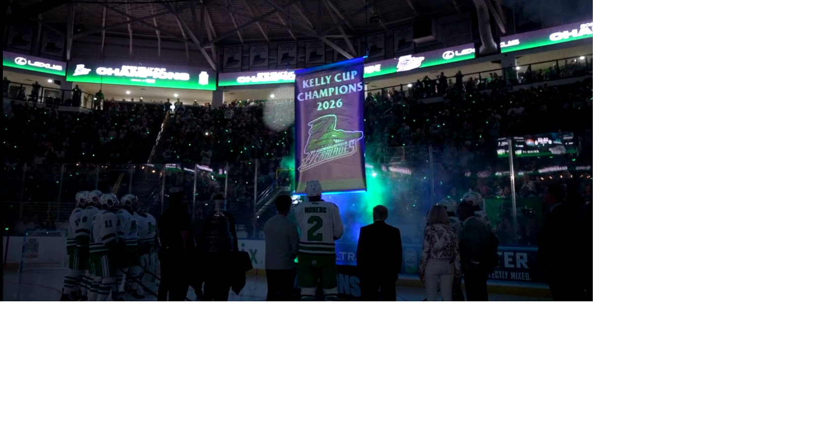 Read more Everblades open season with banner raise, eye fifth title in six years