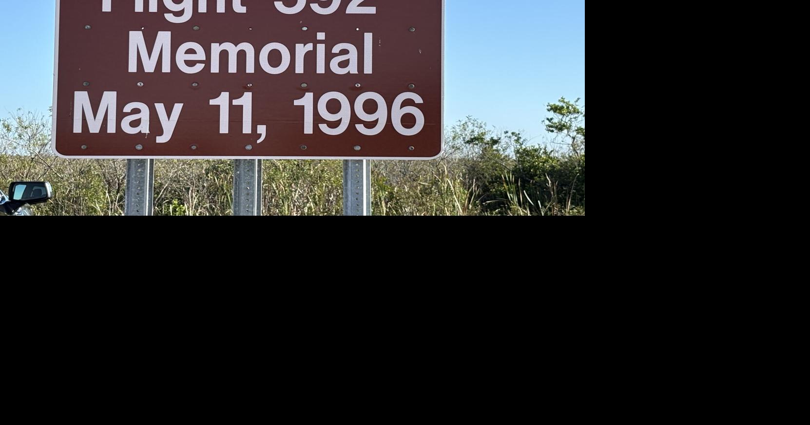 Victims of 1996 ValuJet crash remembered at memorial in the Everglades