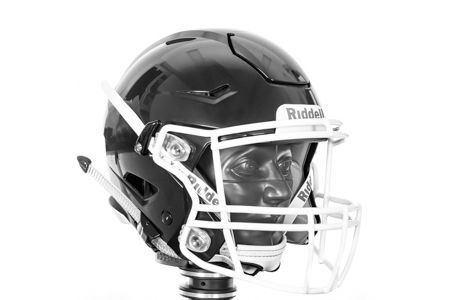 f6 helmet football Wynford (Bucyrus) (OH) High School Mini a player might receive while participating in football Football Helmet Jaw Pad Set
