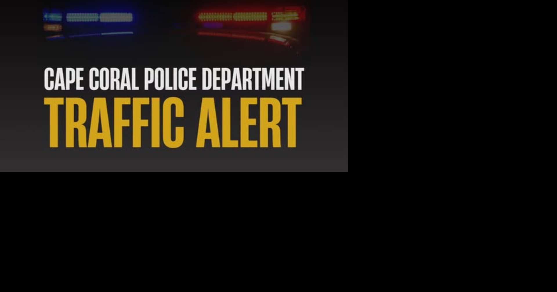 Water main break closes Country Club Blvd in Cape Coral