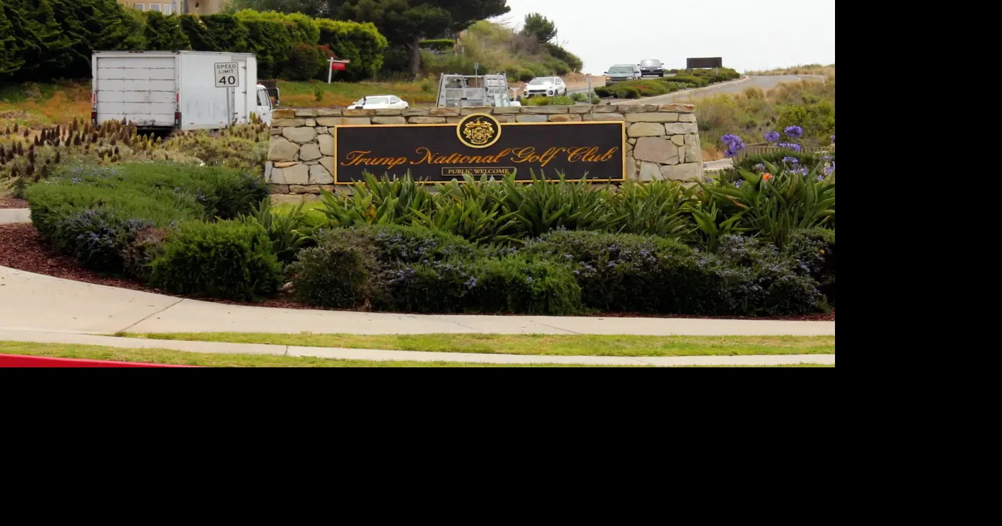 Man carrying ammunition arrested near Trump National Golf Club before president's Southern California trip