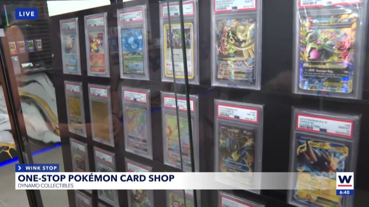 dynamo video games and pokémon cards fort myers Gotta catch 'em all: Dynamo Collectibles opens new card shop | WINK Stop