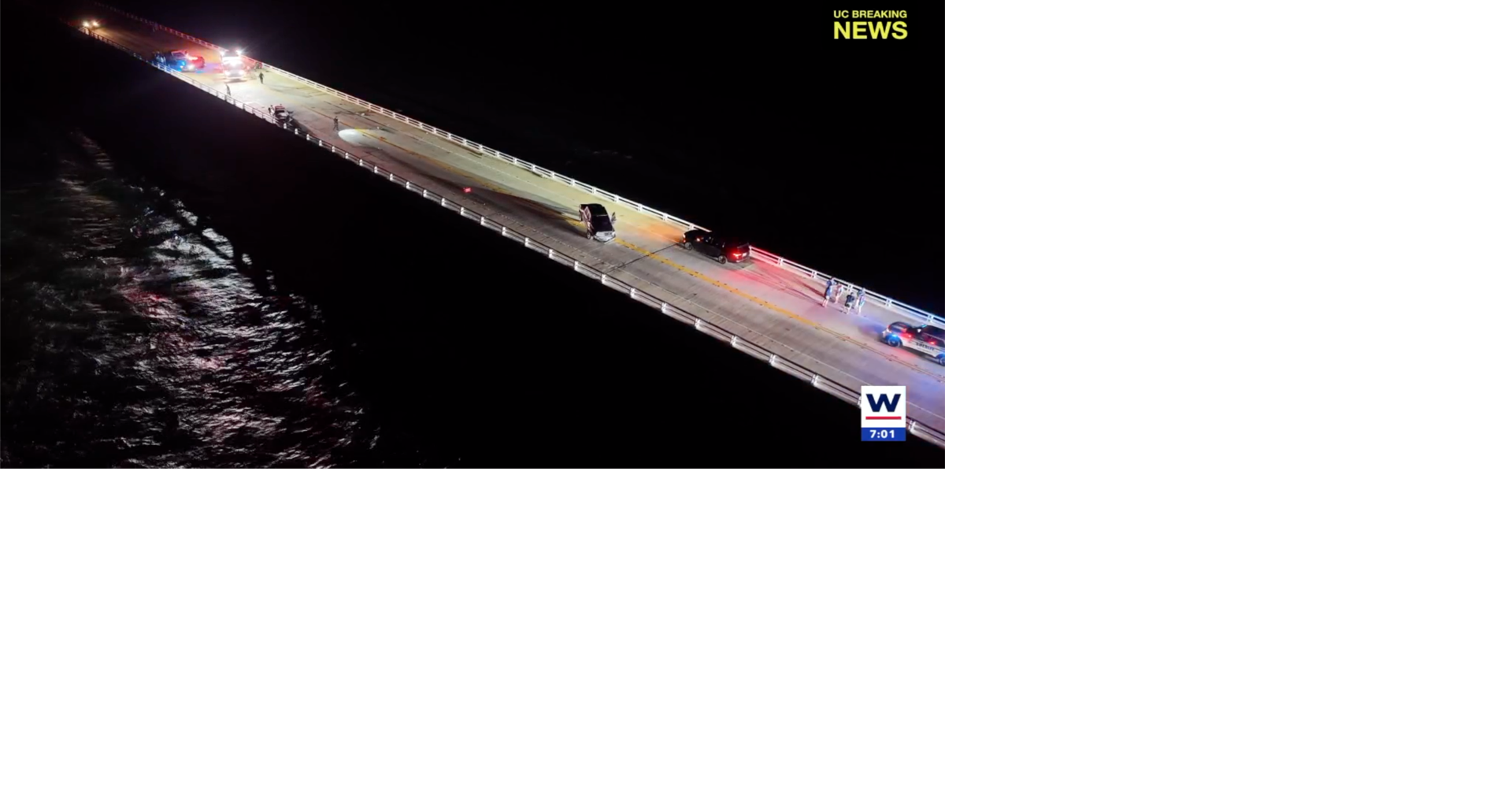 Sanibel Causeway reopens after overnight crash involving 2 cars