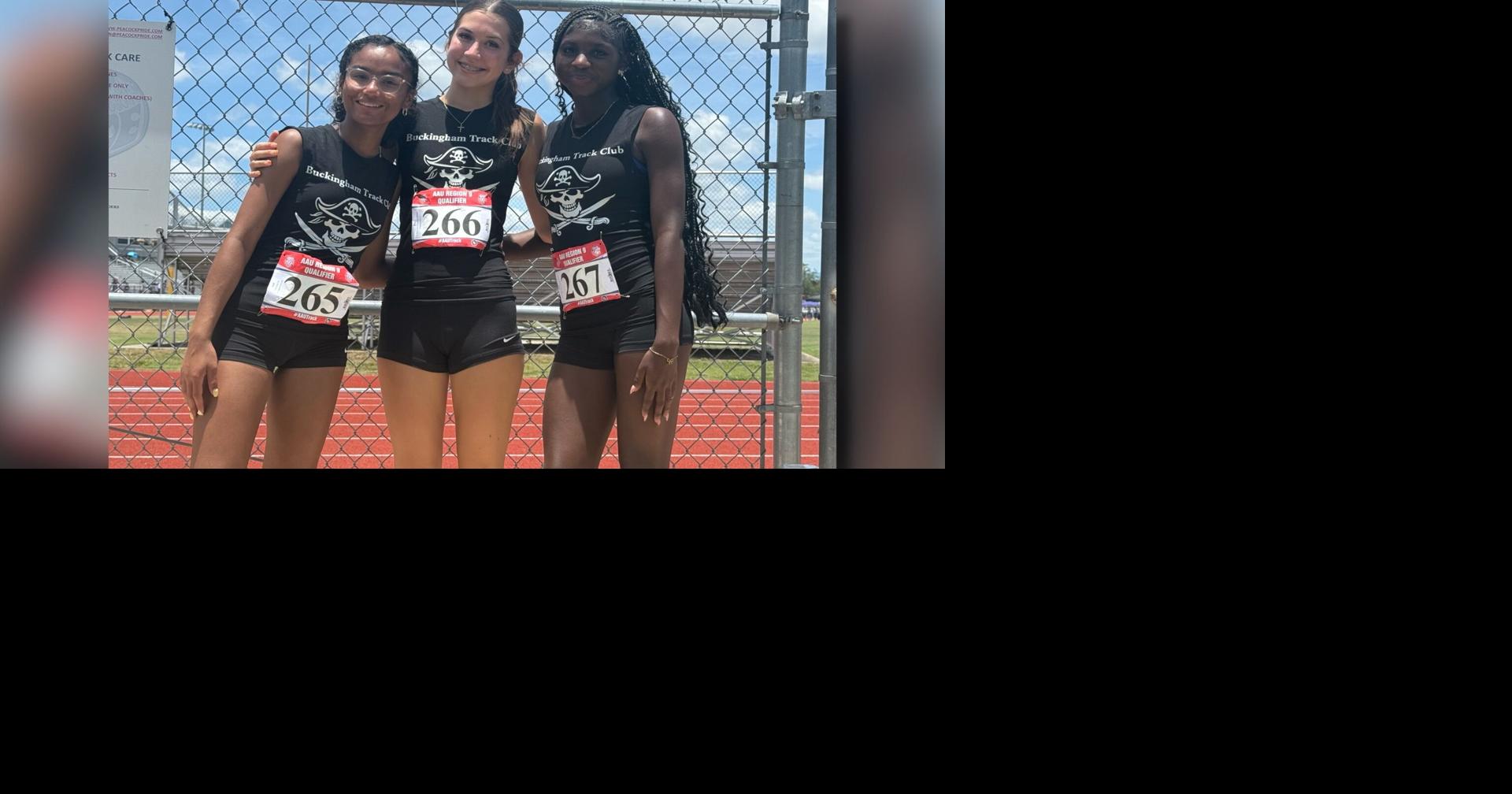 Buckingham Track Club trio earns trip to Junior Olympics