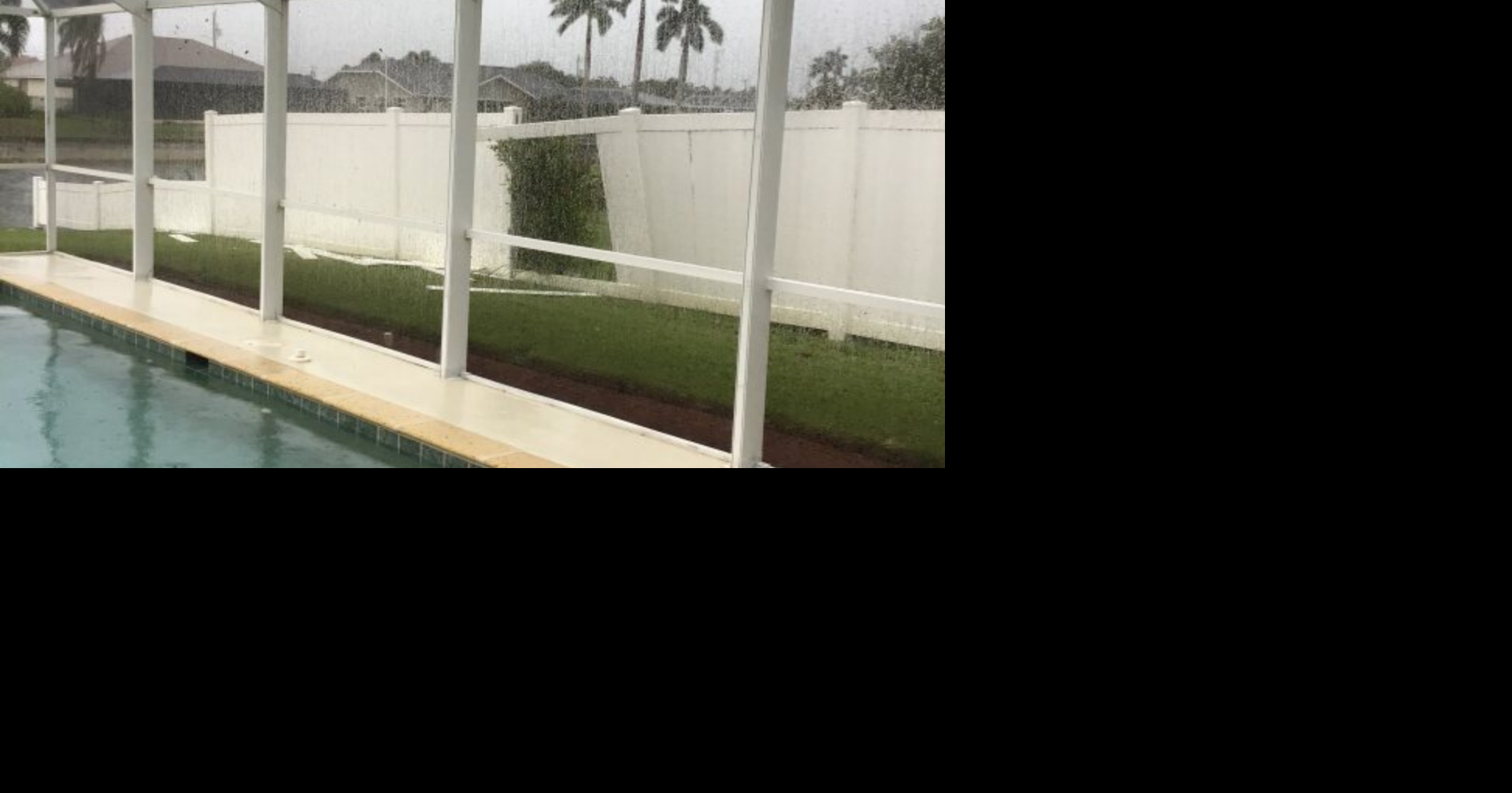 ‘Sounded like a freight train’: Neighbors describe Sundays landspout that tore through Cape Coral