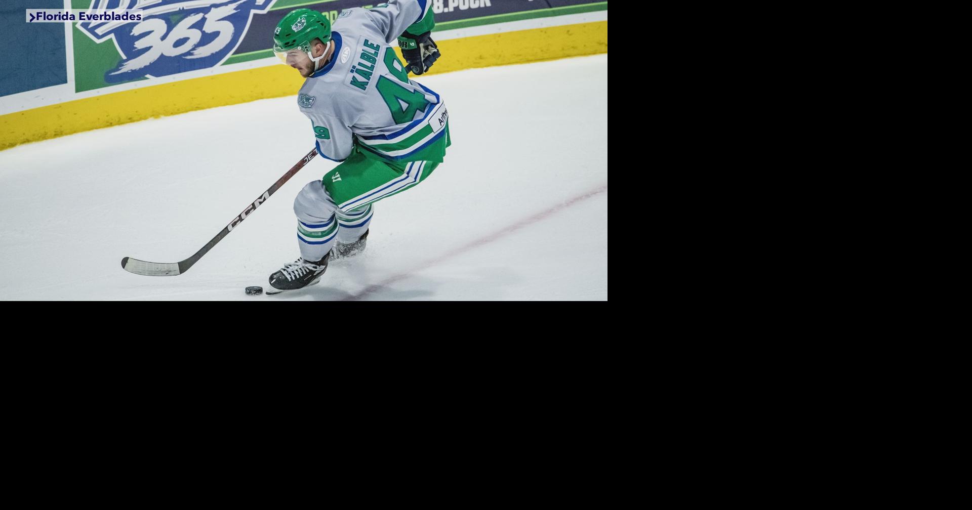 Former Everblade Lukas Kalble joins German Olympic hockey team