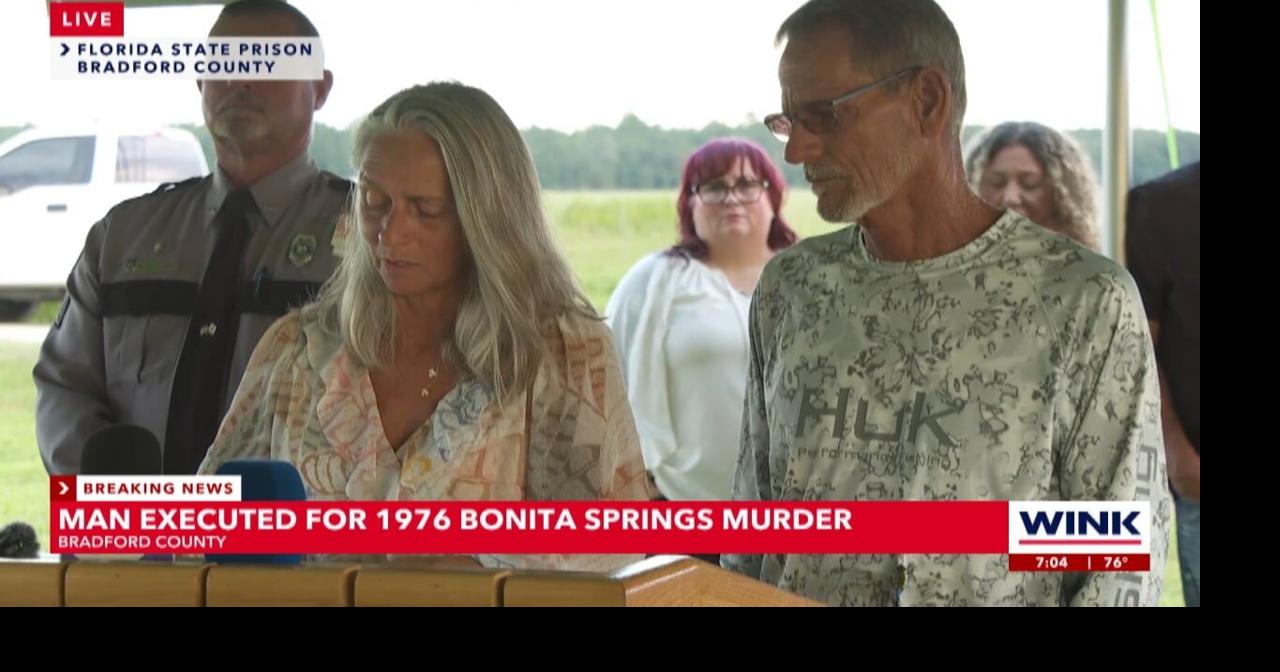 Man executed in 1976 Bonita Springs Murder