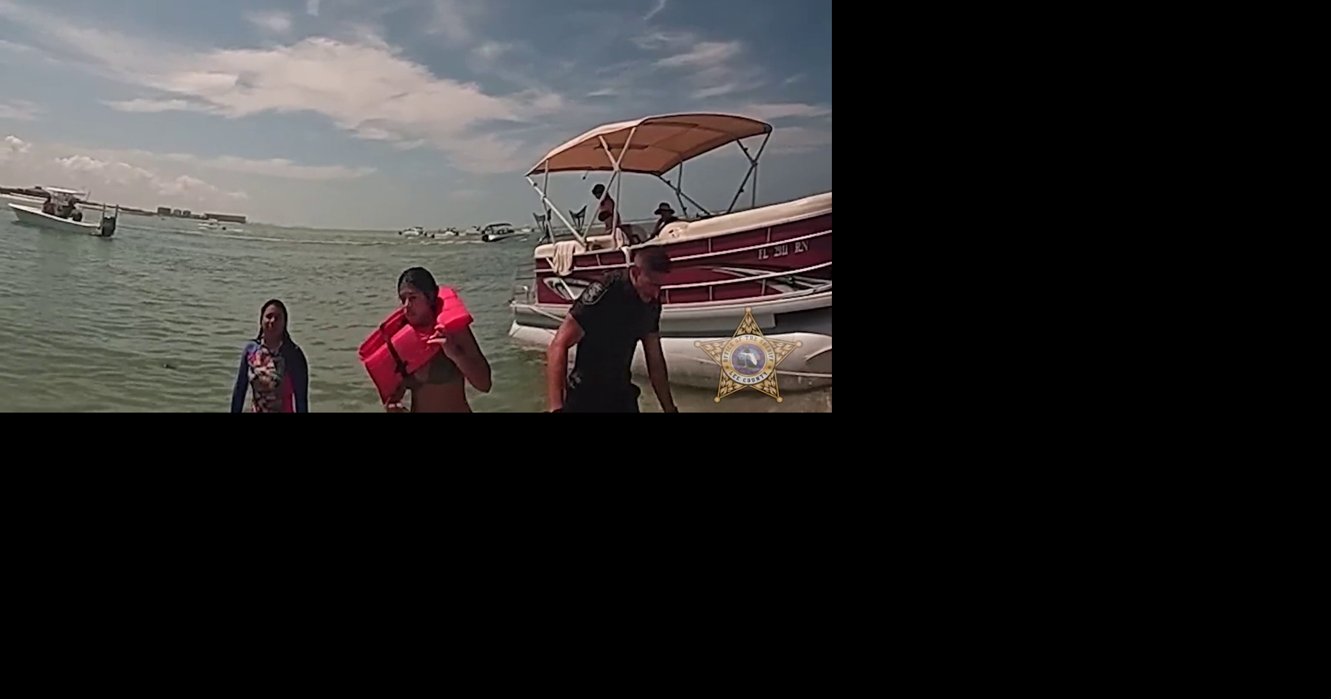 Lee County deputy rescues 3 girls caught in rip current at Lovers Key