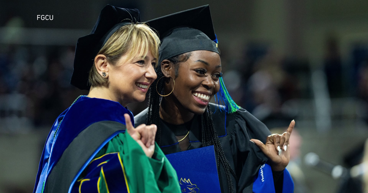 Fgcu Tim Rinaldi FGCU president reflects on first year with graduating class | FGCU ...