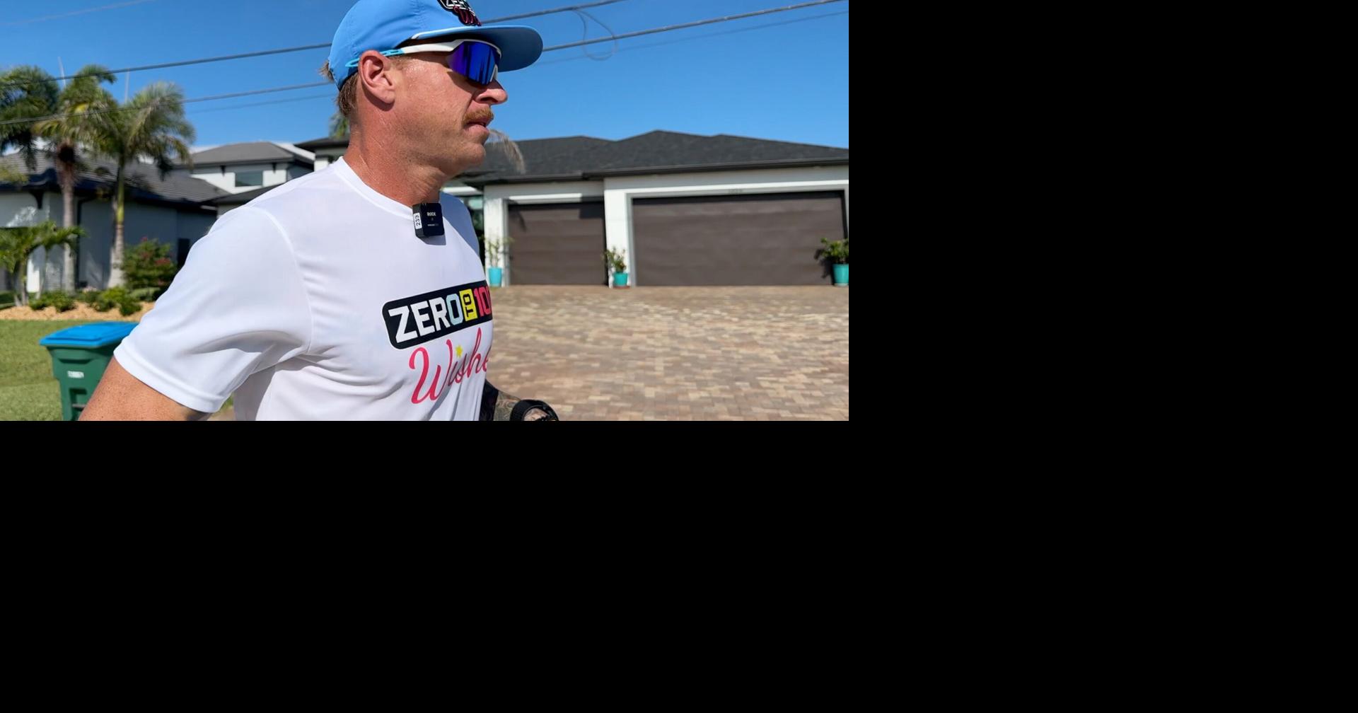 Cape Coral ultrarunner 15 days into 50-state Make-A-Wish challenge