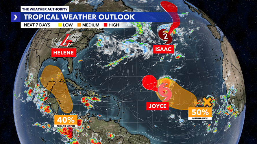 The Weather Authority: Scattered rain and storms throughout your ...